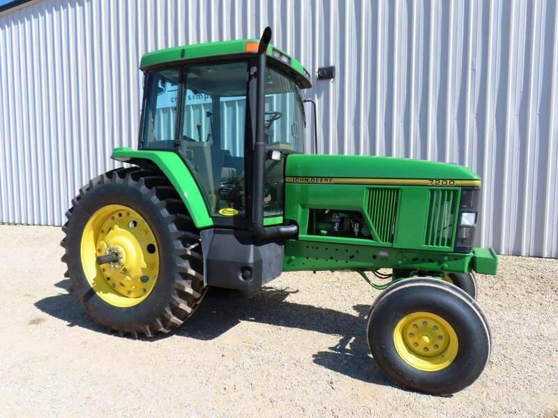 Used 1995 JOHN DEERE 7200R For Sale in Minier Illinois