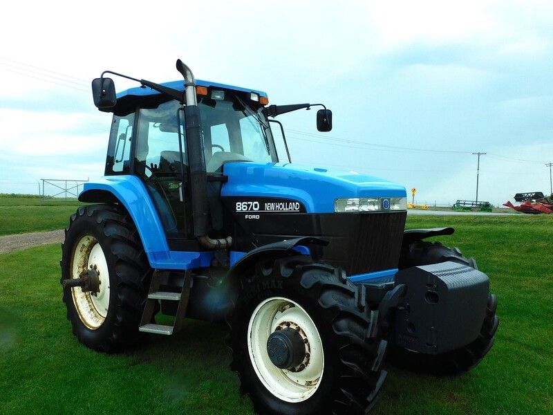 Used 1998 FORD NEW HOLLAND 8670 For Sale in Marshall Wisconsin