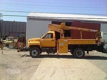 1998 VERSALIFT TEL29ENH MOUNTED ON 1998 GMC TOPKICK C7500 For Sale