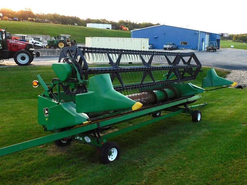 Used 2000 JOHN DEERE 918F For Sale in Marshall Wisconsin