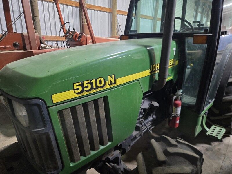Used 2001 JOHN DEERE 5510N For Sale in Windsor California