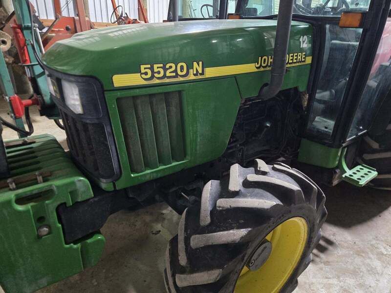 Used 2001 JOHN DEERE 5520N For Sale in Windsor California