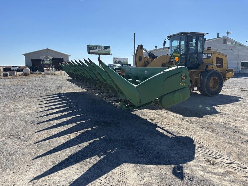 Used 2008 JOHN DEERE 612C For Sale in Bunker Hill Indiana
