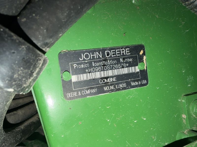 Used 2008 JOHN DEERE 9670 STS For Sale in Harcourt Iowa