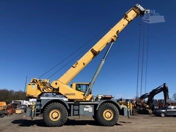 Used 2009 GROVE RT880E For Sale in Deptford New Jersey