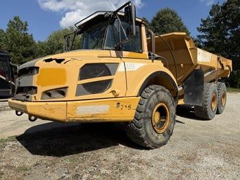 Used 2012 VOLVO A25F For Sale in Rockwell North Carolina