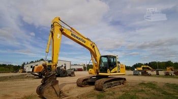 Used 2014 KOMATSU PC210 LC For Sale in Lena Wisconsin