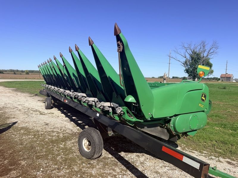 Used 2015 JOHN DEERE 612C For Sale in Brimfield Illinois
