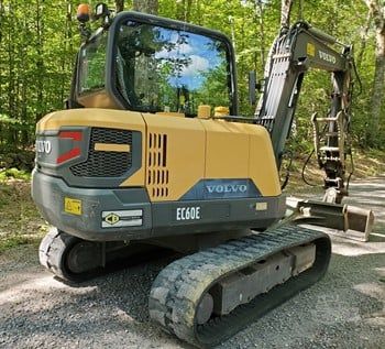 Used 2016 VOLVO EC60E For Sale in North Chelmsford Massachusetts