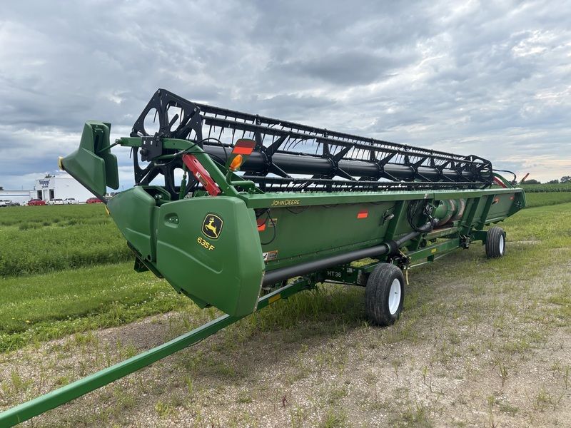 Used 2017 JOHN DEERE 635F For Sale in Mendota Illinois
