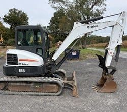 Used 2018 BOBCAT E55 For Sale in Everett Pennsylvania