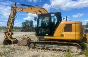Used 2021 CATERPILLAR 313GC For Sale in North Chelmsford Massachusetts
