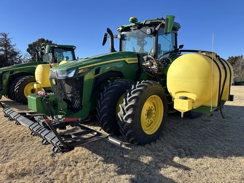 Used 2021 JOHN DEERE 8R 340 For Sale in Hoxie Kansas