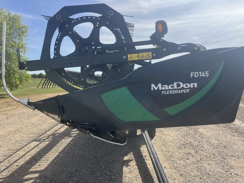 Used 2021 MACDON FD145 For Sale in Harvey North Dakota