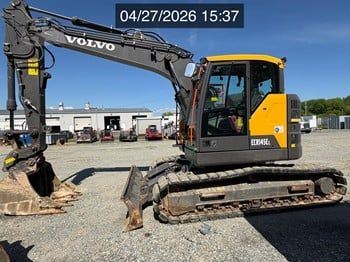Used 2022 VOLVO ECR145EL For Sale in Halethorpe Maryland