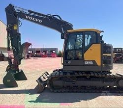 Used 2023 VOLVO ECR145EL For Sale in Houston Texas