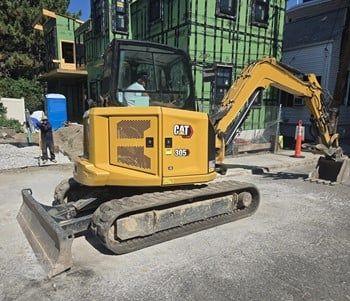 Used 2024 CATERPILLAR 305CR For Sale in North Chelmsford Massachusetts