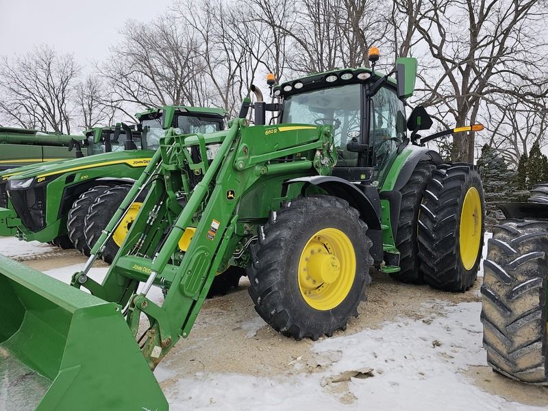 Used 2024 JOHN DEERE 6R 215 For Sale in Freeport Illinois
