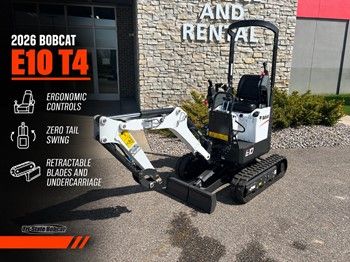 2026 BOBCAT E10 For Sale