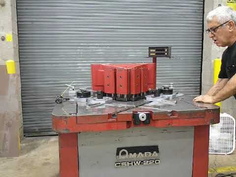 Used AMADA CSHW-220 For Sale in New Jersey