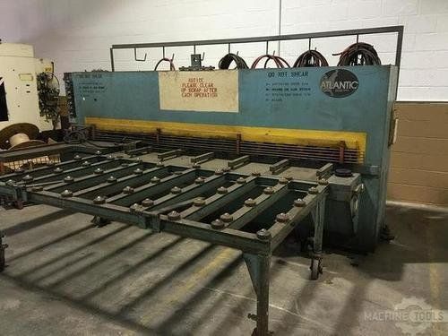 Atlantic Machine Tool Shearing Equipment