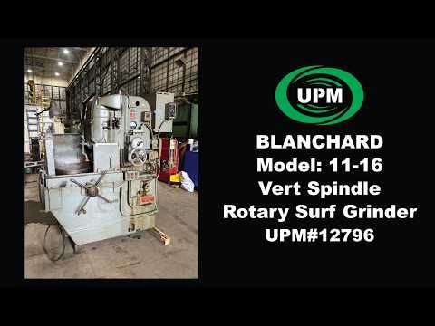 Used BLANCHARD 11-16 For Sale