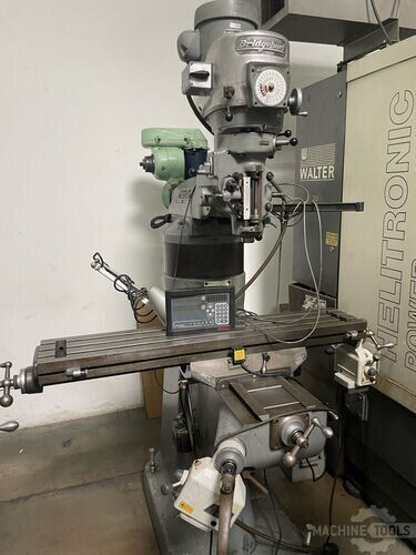 Used BRIDGEPORT 1.5 HP VARIABLE SPEED MILL For Sale in California