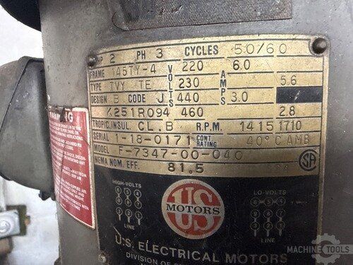 BRIDGEPORT SERIES I For Sale