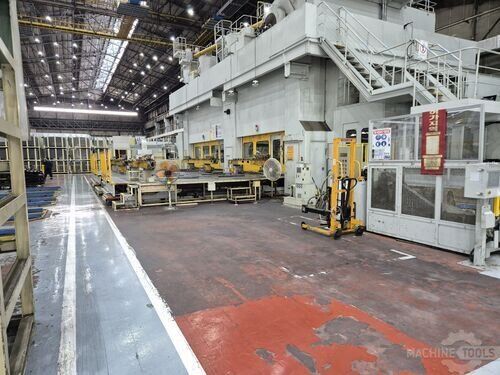 Used DANLY 3500 TON TRANSFER PRESS LINE (1987) For Sale