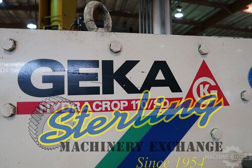 Used GEKA HYDRACROP 110/SD For Sale in California