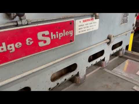 Lodge And Shipley Shearing Equipment