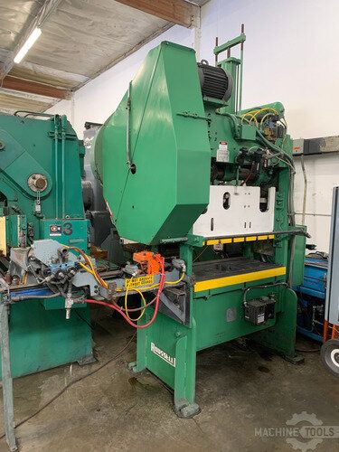 ROUSSELLE 6SS44 STRAIGHT SIDE DOUBLE CRANK PRESS 60 TON #5172 #1 For Sale