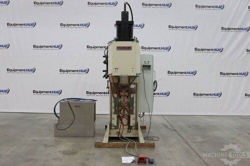 STANDARD  170KVA, 30″ THROAT SPOT WELDER W/ MIYACHI MA-627A PROGRAM UNIT For Sale